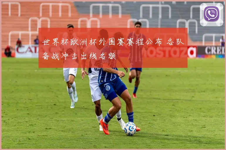 世界杯欧洲杯外围赛赛程公布 各队备战冲击出线名额